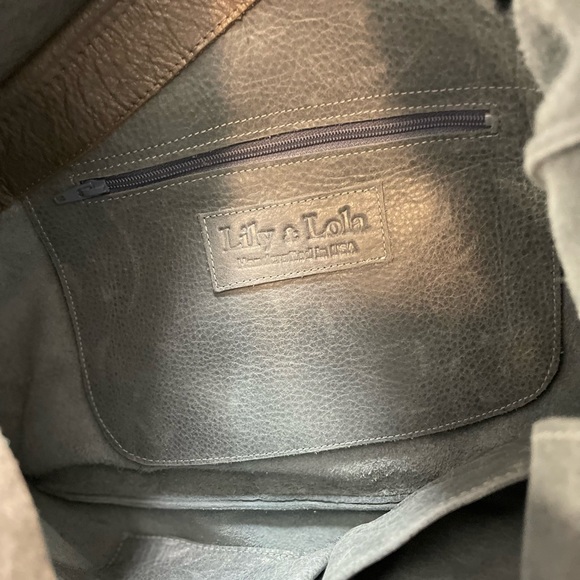 LILY & LOLA “Lisa” leather crossbody/shoulder bag - Picture 5 of 9